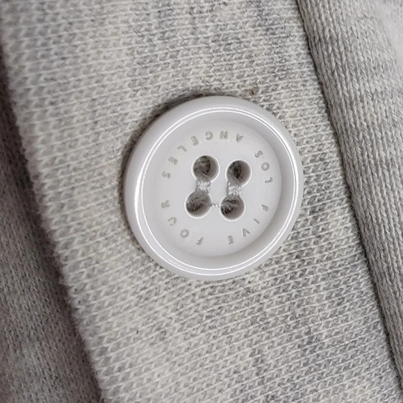 Five Four Los Angeles Button Up Sweatshirt NWOT 👍 - Picture 6 of 10